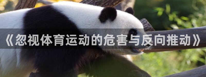 xc体育app官方网站：《忽视体育运动的危害与反向推动》